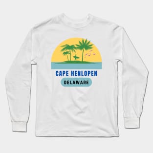 Cape Henlopen Delaware Long Sleeve T-Shirt